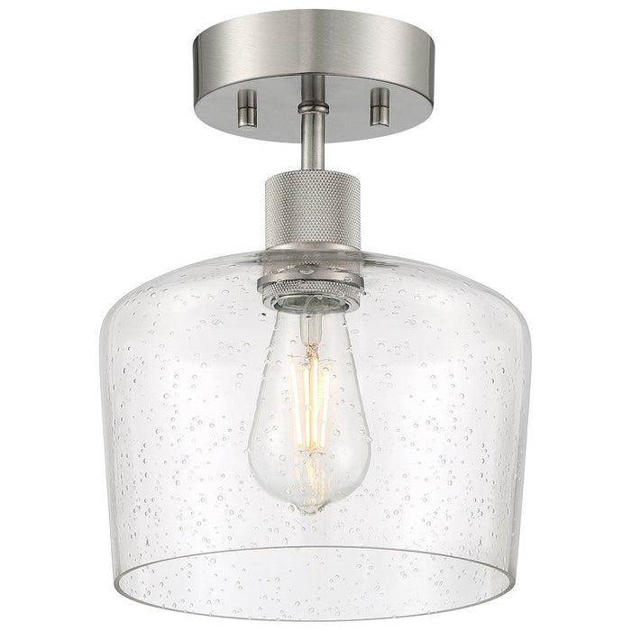 Access Lighting Port 9 Chardonnay RLED Semi-Flush, ST/Seed - 63147LEDDLP-BS-SDG