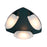 Access Lighting Nido 3 Light Flush Mount