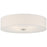 Access Lighting Mid Town 4 Light 24" LED Flush, Steel/White - 64064LEDDLP-BS-WH