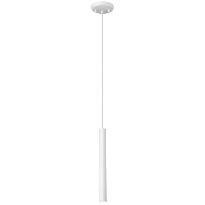 Access Lighting Pipeline 1 Light LED Pendant, White/White - 72022LEDD-MWH-ACR