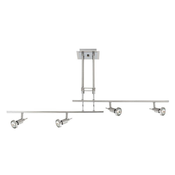 Access Lighting Moreno 4 Light LED Semi-Flush, Chrome/Silver - SB-52044LEDD-CH