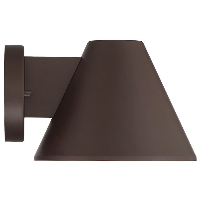 Access Lighting Tortuga Outdoor LED Wall, Bronze/Frosted