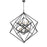 Artcraft Artistry 12 Light 53" Chandelier, Polished Nickel - AC11112PN