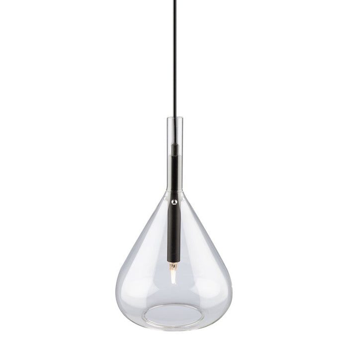 Artcraft Conic Pendant, Black/Clear