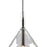 Artcraft Conic Pendant, Black/Clear