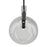 Artcraft Conic Pendant, Black/Clear