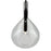 Artcraft Conic Pendant, Black/Clear