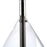 Artcraft Conic Pendant, Black/Clear