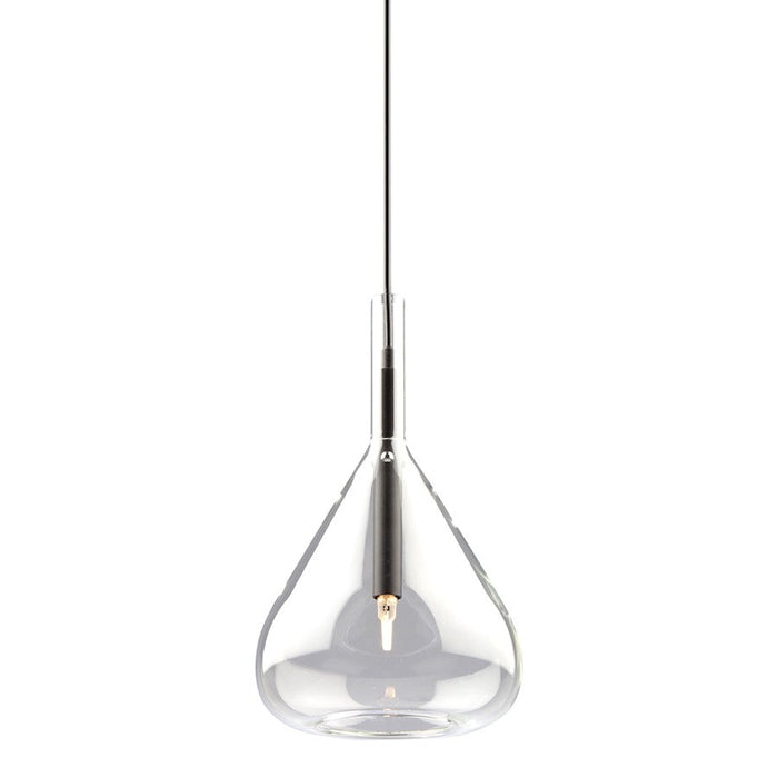 Artcraft Conic Pendant, Black/Clear