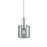 Artcraft Henley 1 Light 98" Pendant, Brushed Aluminum, Clear Glass - AC11520CL