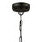 Artcraft Perris Chandelier, Black