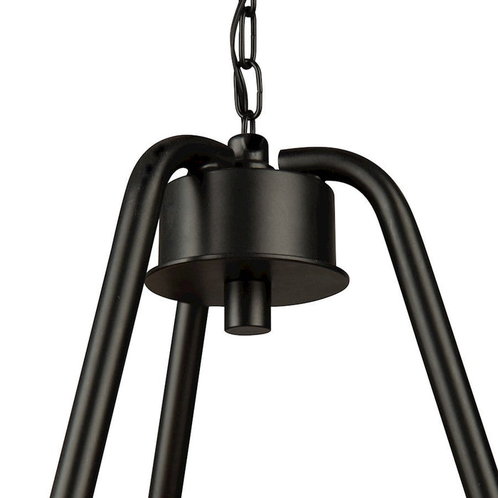 Artcraft Perris Chandelier, Black