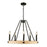 Artcraft Perris Chandelier, Black