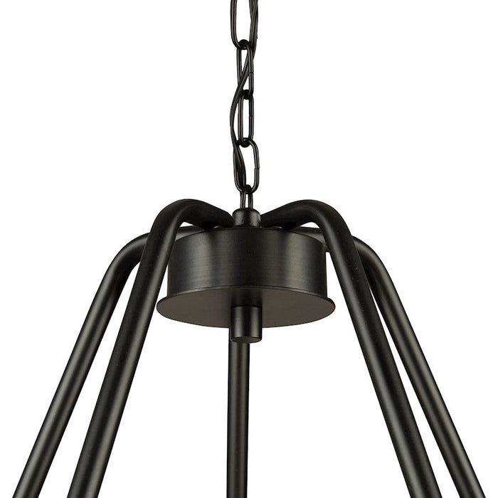 Artcraft Perris Chandelier, Black