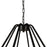 Artcraft Perris Chandelier, Black