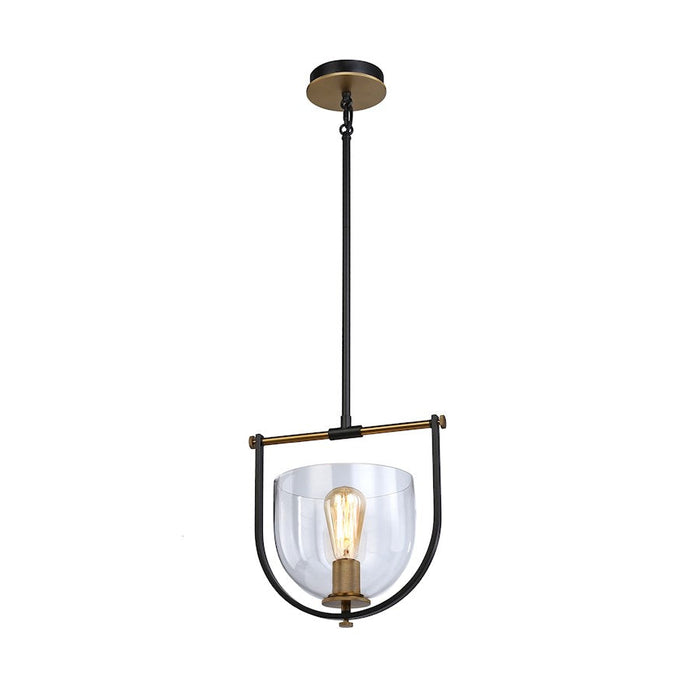 Artcraft Cheshire 1-Light Pendant, Black