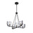 Artcraft Cheshire 5-Light Chandelier, Black