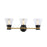 Artcraft Kanata 3-Light Vanity Light, Black