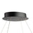 Artcraft Gemini LED Pendant, Black/Nickel