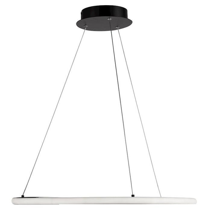 Artcraft Gemini LED Pendant, Black/Nickel