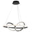 Artcraft Gemini LED Pendant, Black/Nickel