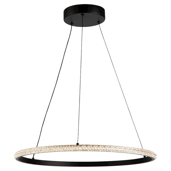 Artcraft Nova 2W LED Pendant, Black