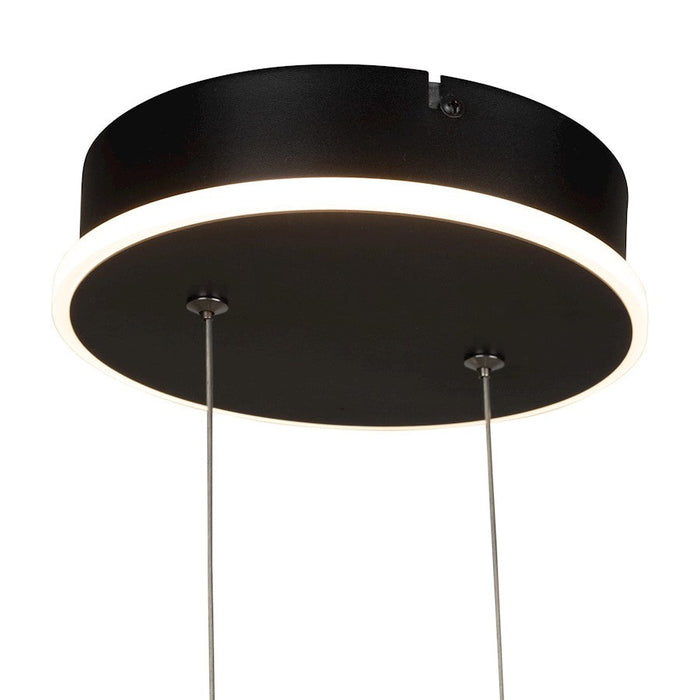 Artcraft Silicon Valley Integrated LED Chandelier, Black