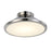 Artcraft Lucida Integrated LED Flush Mount, Nickel - AC7021PN