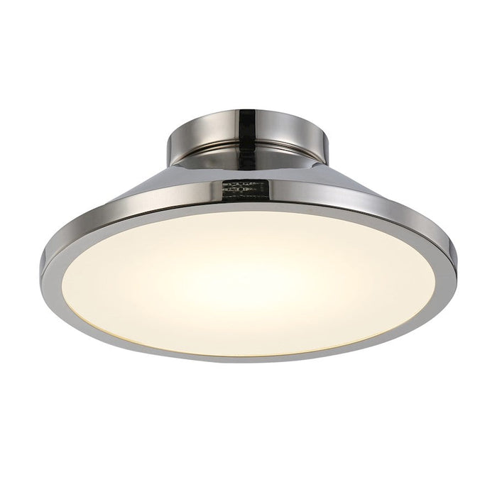 Artcraft Lucida Integrated LED Flush Mount, Nickel - AC7021PN