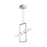 Artcraft Palo Alto 1 Light 98" Pendant, Chrome - AC7611CH