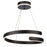 Artcraft Sirius Integrated LED Chandelier, Black