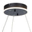 Artcraft Sirius Integrated LED Chandelier, Black