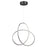 Artcraft Orion 24W LED Pendant, Grey - AC7648GR