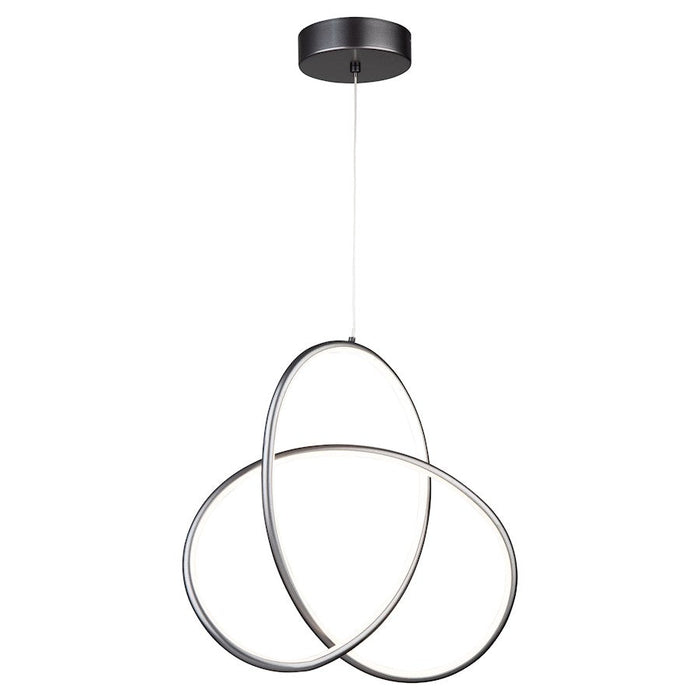 Artcraft Orion 24W LED Pendant, Grey - AC7648GR