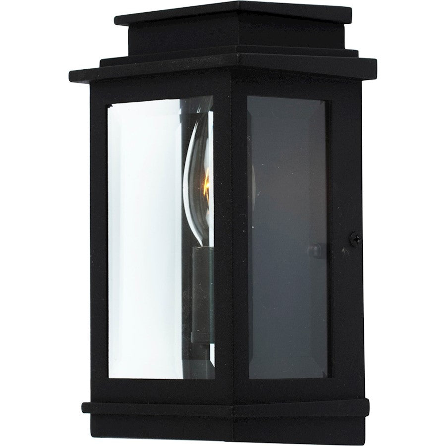 Artcraft Freemont 1 Light 8" Outdoor Wall Light, Black - AC8191BK