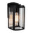 Artcraft Lakewood 10" 1-Light Exterior Wall Light, Matte Black - AC8690BK