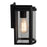 Artcraft Lakewood 1-Light Exterior Wall Light, Matte Black