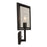 Artcraft Sonesta 1-Light Exterior Wall Light, Black