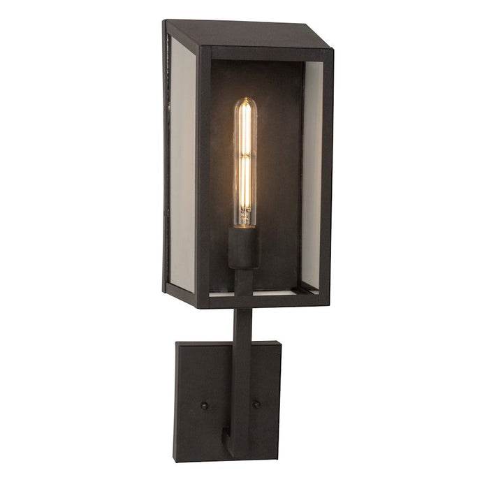 Artcraft Sonesta 1-Light Exterior Wall Light, Black