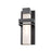 Artcraft Camden 1 Light 16" Outdoor Wall Light, Black - AC9150BK