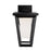 Artcraft Waterbury LED Outdoor Wall Light, Black/Frosted