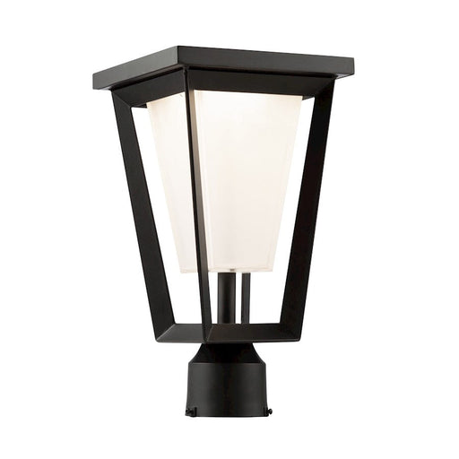 Artcraft Waterbury 12W LED Outdoor Lantern Black/Frosted - AC9183BK