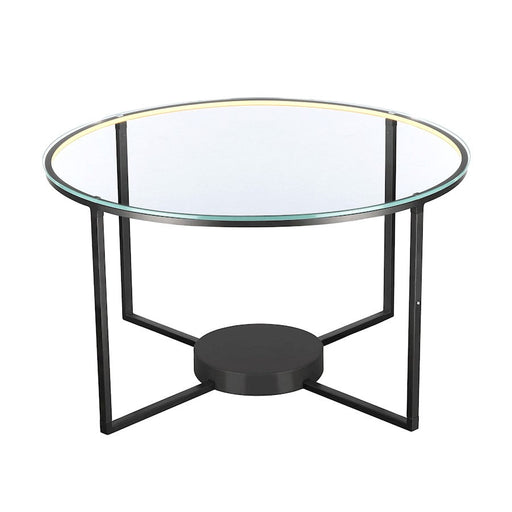 Artcraft Tavola 9W LED Table, Circle, Black - AD32012