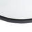 Artcraft Reflections LED Mirror, Matte Black