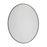 Artcraft Reflections 32" Integrated LED Wall Mirror, Matte Black - AM327