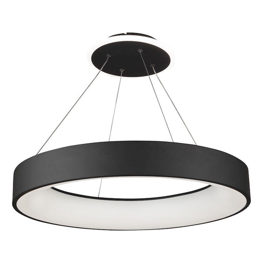 Artcraft Lazio 24" Integrated LED Chandelier, Black - BT2011BK