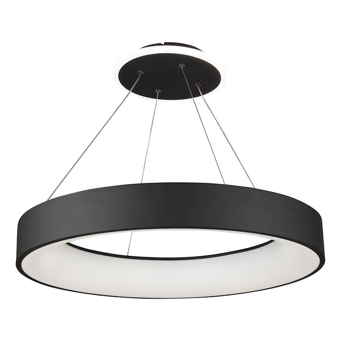 Artcraft Lazio 24" Integrated LED Chandelier, Black - BT2011BK