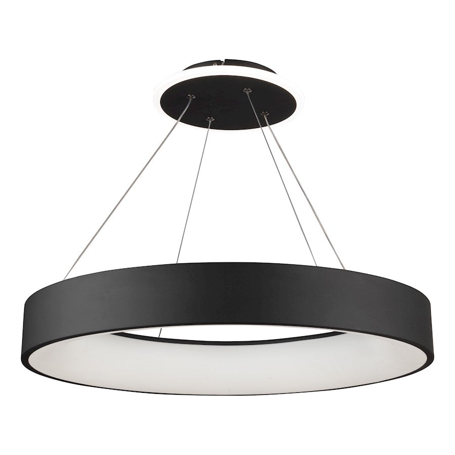 Artcraft Lazio Integrated LED Chandelier, Black