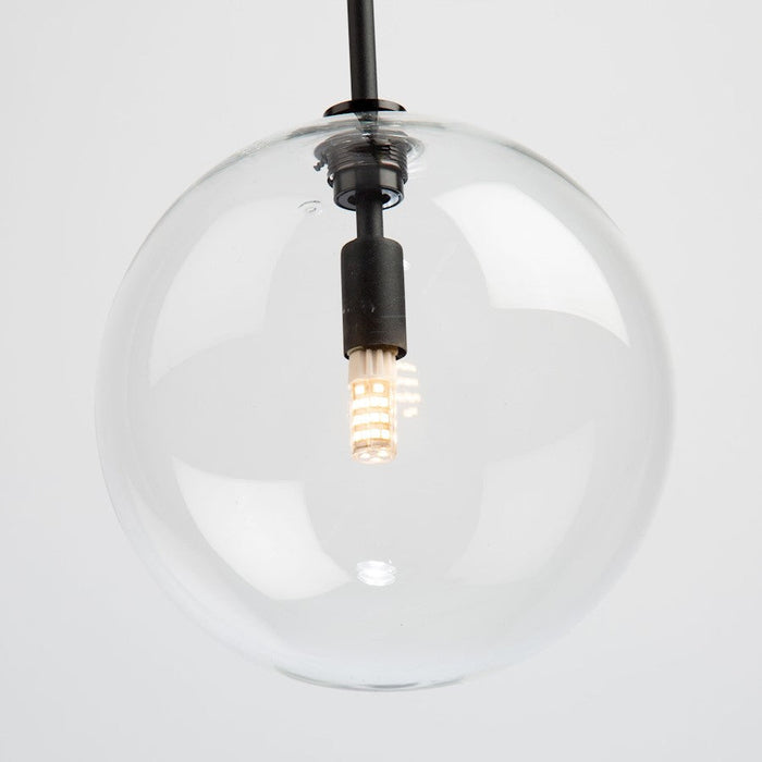 Artcraft Pinpoint Pendant, Black/Clear