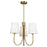 Artcraft Rhythm Chandelier, White